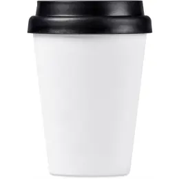 Altitude Perk Recycled Plastic Double-Wall Tumbler Solid White